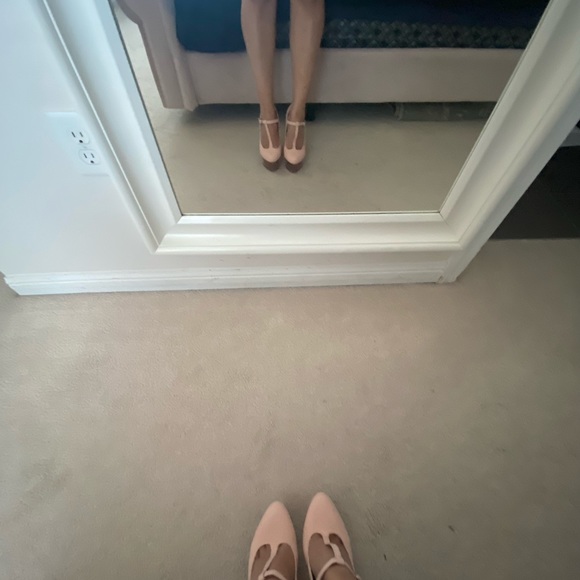 Qupid platforms, dusty rose, size 7.5 - Picture 5 of 7